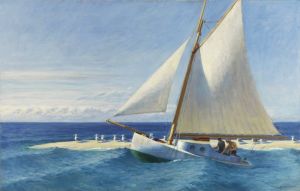 Edward Hopper - The Martha McKeen of Wellfleet Painting wall art