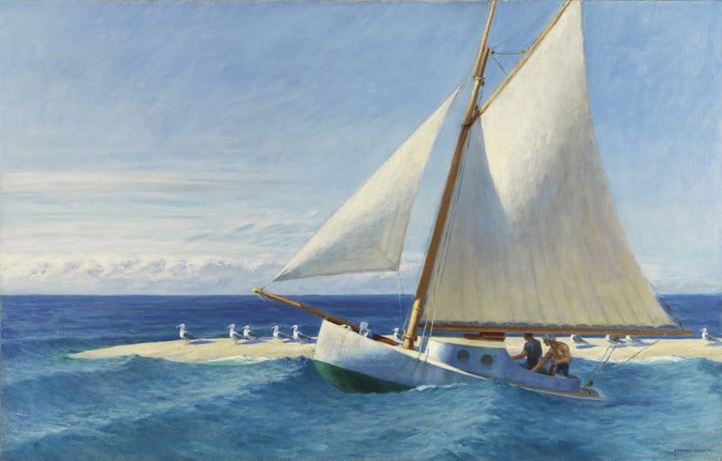Edward Hopper - The Martha McKeen of Wellfleet Painting premium reproduction printed or painted