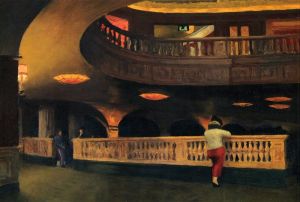 Edward Hopper - The Sheridan Theatre wall art
