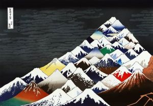 Ishikawa Masumi - Thirty Six Views of Mt. Fuji wall art