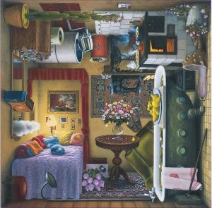 Jacek Yerka Boudoir wall art
