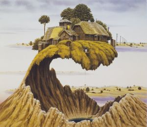 Jacek Yerka Do Not Slam The Door wall art