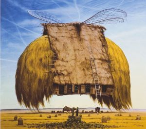 Jacek Yerka Express Mail wall art