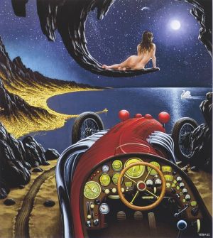 Jacek Yerka Seeing The Gulf Of Genoa wall art