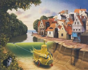 Jacek Yerka The Tide wall art