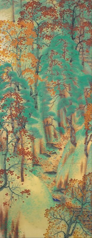 Serene Elegance: Japanese Nature Artistry premium reproduction