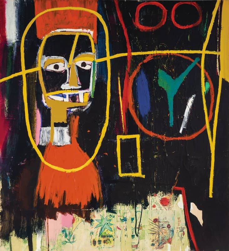 Jean-Michel Basquiat - Ancient Scientist Artwork premium reproduction