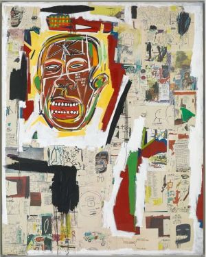 Jean-Michel Basquiat - King of the Zulus Wall Art wall art