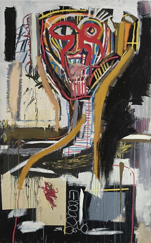 Jean-Michel Basquiat - Untitled Prophet 1981-1982 premium reproduction