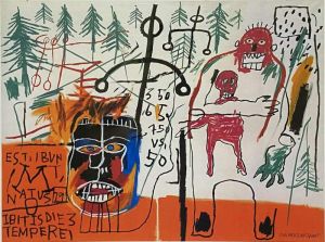 Jean-Michel Basquiat - Neo-Expressionist Woods wall art