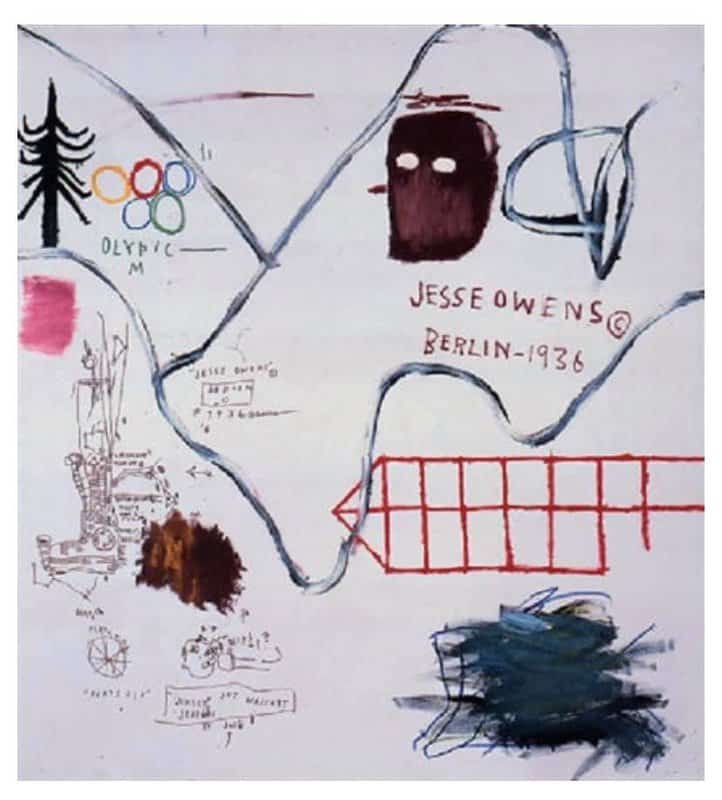 Jean-Michel Basquiat - Big Snow, 1984 premium reproduction printed or painted