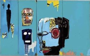 Jean-Michel Basquiat: Blue Heads, 1983 wall art