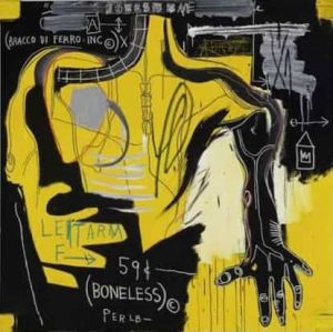 Jean-Michel Basquiat: Boneless, 1983 wall art