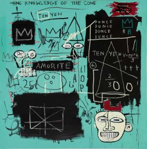 Jean-Michel Basquiat: Equal Pi wall art