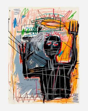 Jean-Michel Basquiat: Furious Man, 1982 wall art