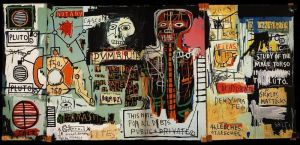 Jean-Michel Basquiat's 'Notary' (1981) - Original Artwork wall art