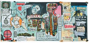 Jean-Michel Basquiat: Notary, 1981 Study wall art