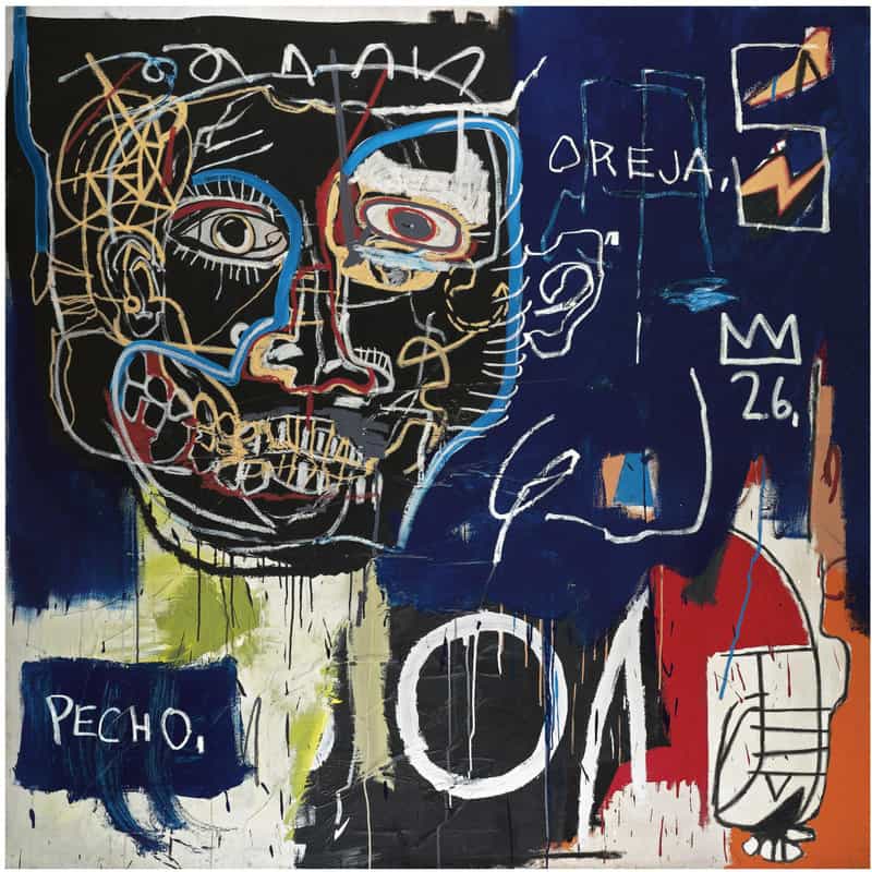 Jean-Michel Basquiat: Pecho Oreja premium reproduction printed or painted