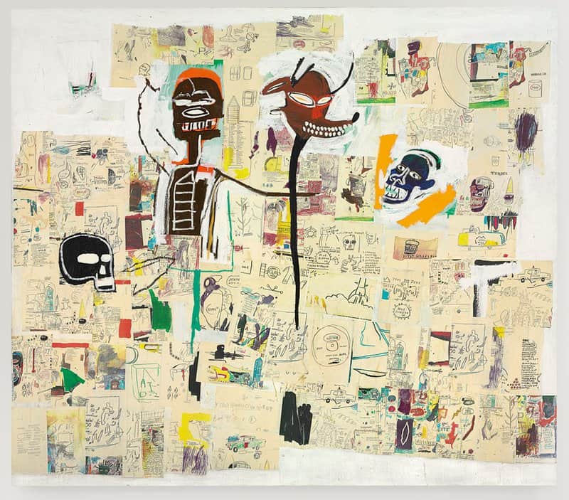 Jean-Michel Basquiat: Peter and the Wolf, 1985 premium reproduction printed or painted