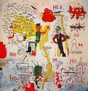 Jean-Michel Basquiat: Riddle Me This Batman wall art