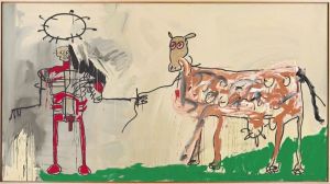 Jean-Michel Basquiat: The Field Next To The Other Road wall art