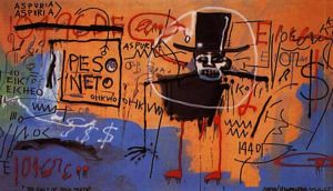 Jean-Michel Basquiat: The Guilt of Gold Teeth wall art