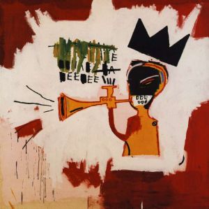 Jean-Michel Basquiat: Trumpet 1984 wall art