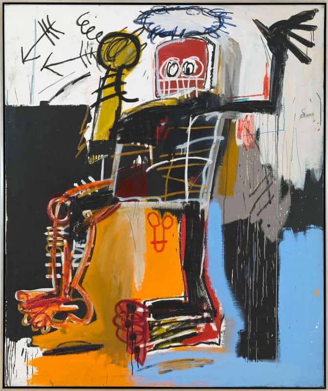 Jean-Michel Basquiat Untitled 1981 - Gagosian Gallery premium reproduction printed or painted