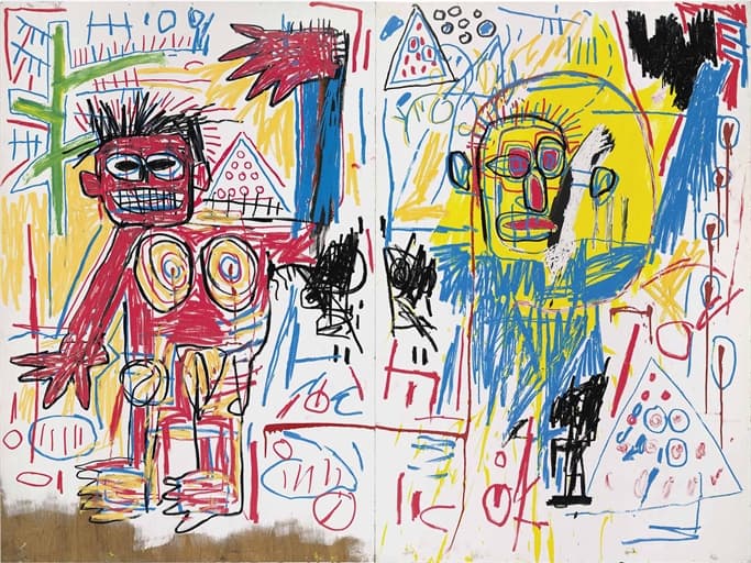 Jean-Michel Basquiat: Untitled, 1982 premium reproduction printed or painted