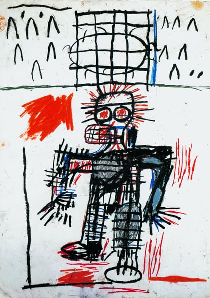 Jean-Michel Basquiat Untitled 1982 premium reproduction printed or painted