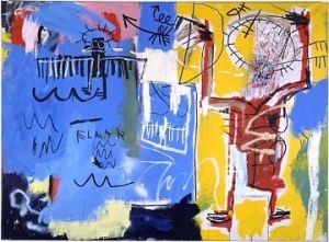 Jean-Michel Basquiat - Untitled 1982 wall art