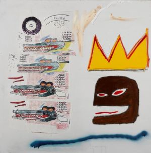 Jean-Michel Basquiat Untitled 1984 wall art