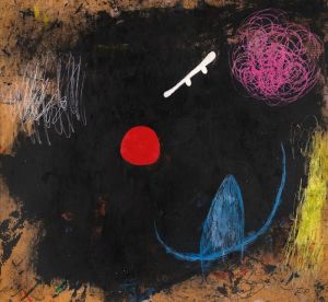 Joan Miró: Danseuse Devant Le Soleil (1973) wall art
