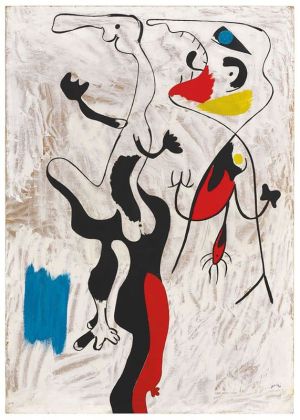 Joan Miró: Homme et Femme - 1935 wall art
