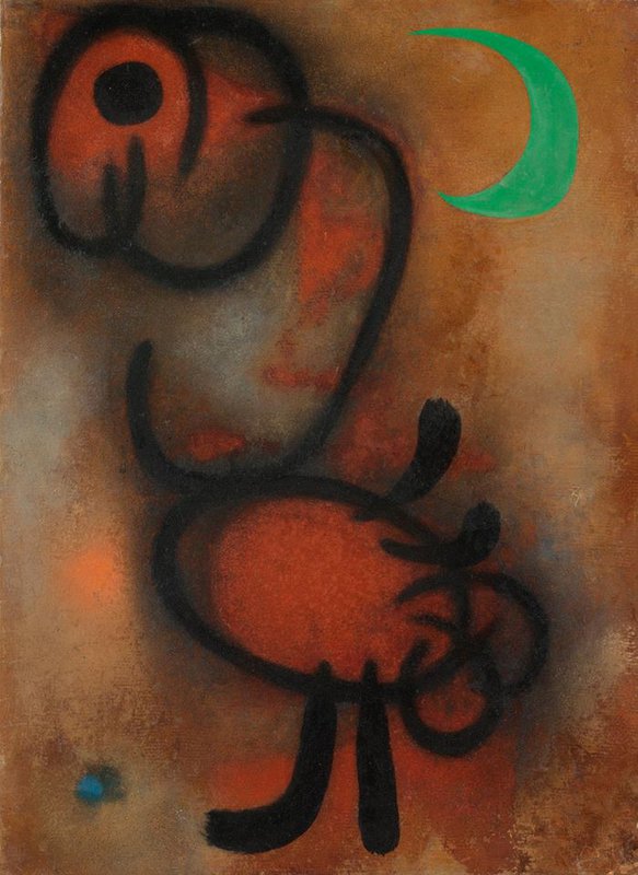 Joan Miró Oiseau 1950 premium reproduction