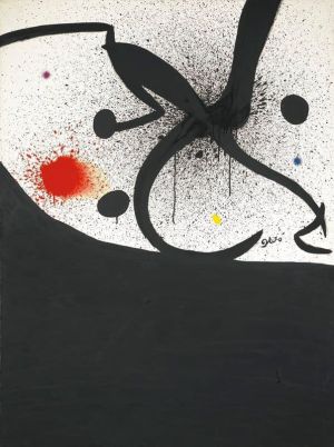 Joan Miró - Oiseau Insecte Constellation (1974) wall art