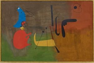 Joan Miró Painting – March 13, 1933 wall art