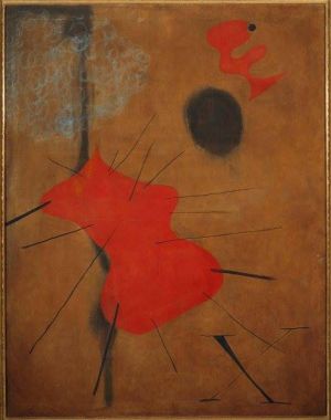 Joan Miró: The Red Spot, 1925 wall art