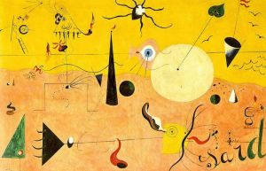 Joan Miró: Paysage Catalan - Le Chasseur wall art