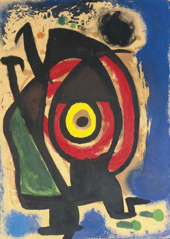 Joan Miró: Personnage, 1976 premium reproduction