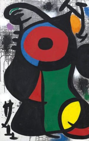 Joan Miró: Personnage Fascinant, 1968 wall art