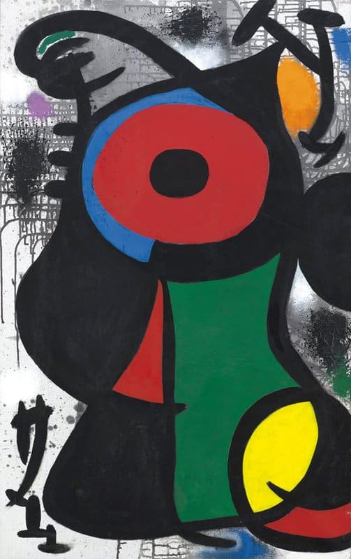 Joan Miró: Personnage Fascinant, 1968 premium reproduction