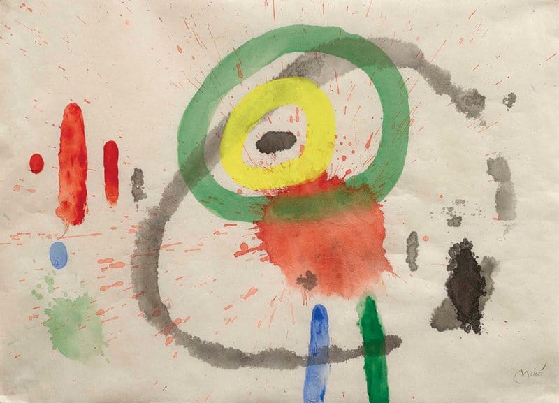 Joan Miró: Untitled VI (1967) premium reproduction