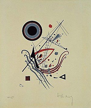 Kandinsky Bleu wall art