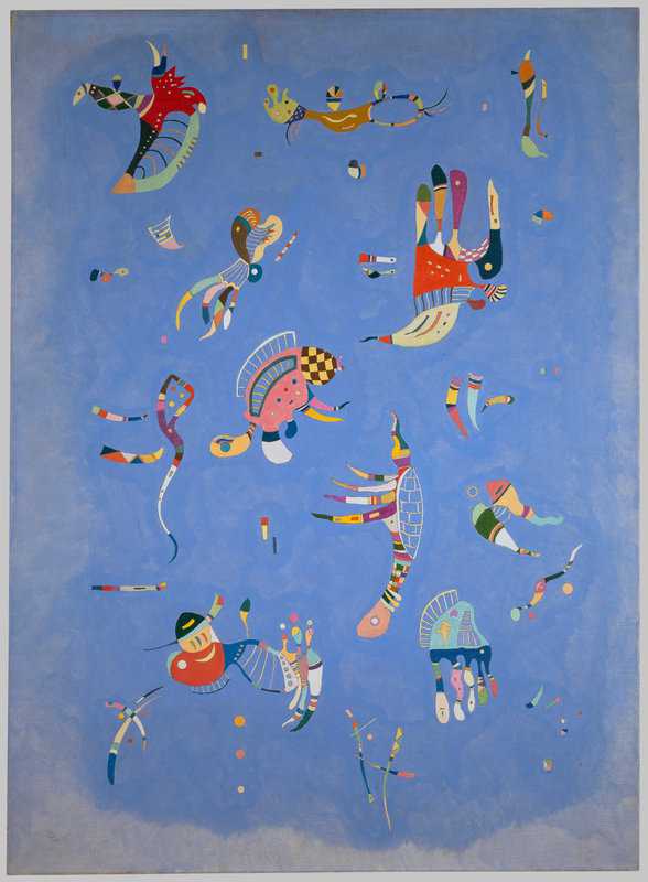 Kandinsky Bleu De Ciel - Sky Blue