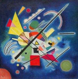 Kandinsky Blue Painting wall art