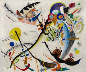 Kandinsky: Blue Segment wall art