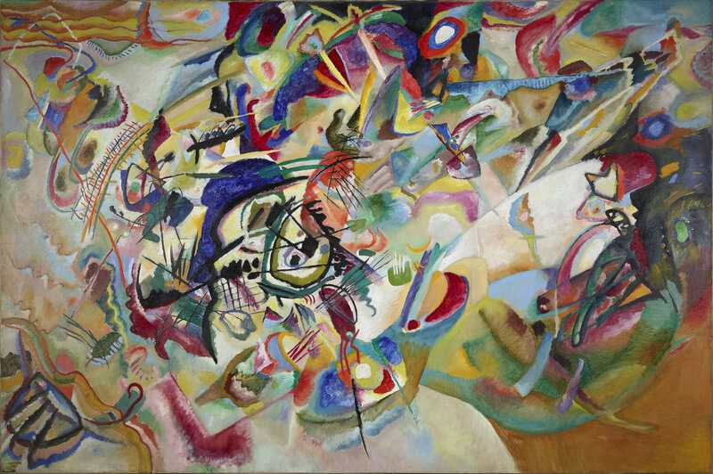 Kandinsky's Masterpiece: Composition VII premium reproduction