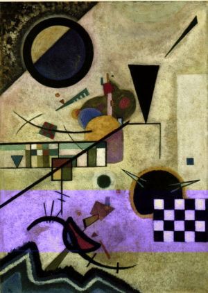 Kandinsky: Contrasting Sounds wall art