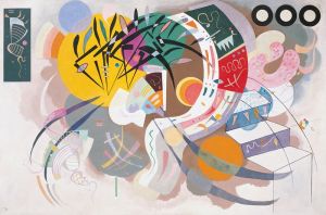 Kandinsky - Dominant Curve wall art